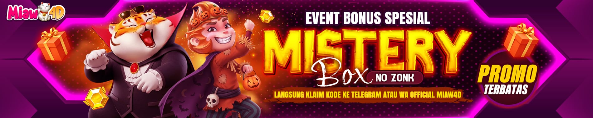 Bonus Spesial Mystery Box No Zonk | MIAW4D